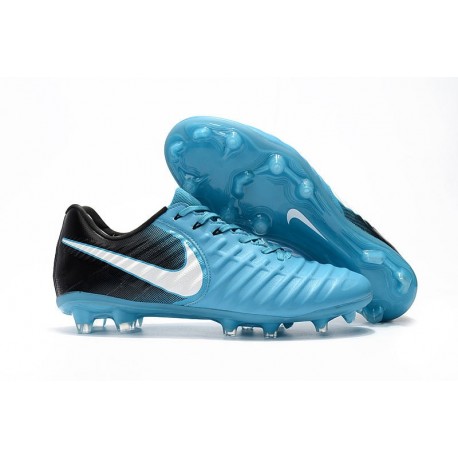 Zapatillas de fútbol Nike Tiempo Legend VII FG Azul Gamma Blanco Obsidiana Azul Glaciar