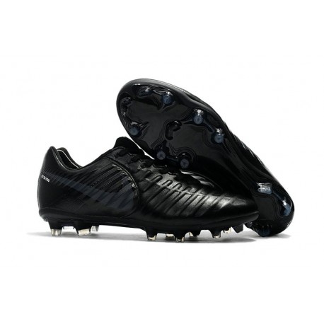 Botas de fútbol Nike Tiempo Legend VII Botas de Tacos Negro