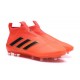 Zapatos de fútbol adidas Ace 17+ Purecontrol FG Naranja Solar Negro Core Rojo Solar
