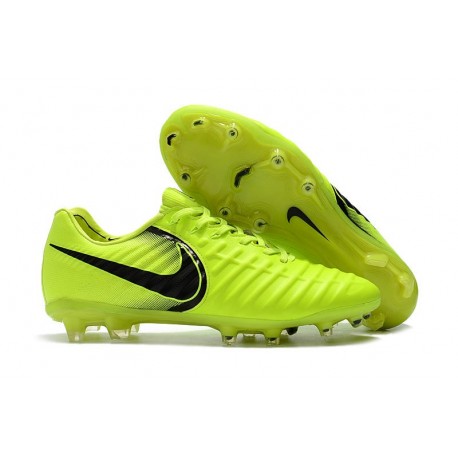Zapatillas de fútbol Nike Tiempo Legend VII FG Voltio Negro
