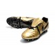 Botas Baratas Nike Tiempo Legend VII FG Nike Tiempo Totti X Roma Oro Negro