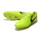 Zapatillas de fútbol Nike Tiempo Legend VII FG Voltio Negro