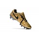 Botas Baratas Nike Tiempo Legend VII FG Nike Tiempo Totti X Roma Oro Negro