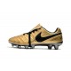 Botas Baratas Nike Tiempo Legend VII FG Nike Tiempo Totti X Roma Oro Negro