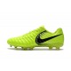 Zapatillas de fútbol Nike Tiempo Legend VII FG Voltio Negro