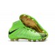 Zapatos de fútbol Nike Hypervenom Phantom III DF FG para Hombre EA Verde Negro Oro