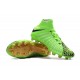 Zapatos de fútbol Nike Hypervenom Phantom III DF FG para Hombre EA Verde Negro Oro