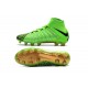 Zapatos de fútbol Nike Hypervenom Phantom III DF FG para Hombre EA Verde Negro Oro