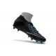 Zapatos de fútbol Nike Hypervenom Phantom III DF FG para Hombre Gris Negro Azul