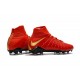 Botas Baratas Nike Hypervenom Phantom III DF FG Rojo Oro