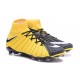 Botas Baratas Nike Hypervenom Phantom III DF FG Amarillo Negro