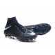 Zapatillas de fútbol Nike Hypervenom Phantom III DF FG Negro Blanco Azul