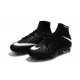Zapatos de fútbol Nike Hypervenom Phantom III DF FG para Hombre Negro Blanco