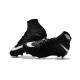 Zapatos de fútbol Nike Hypervenom Phantom III DF FG para Hombre Negro Blanco