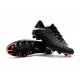 Zapatillas de fútbol Nike HyperVenom Phantom III FG Negro Plateado Naranja