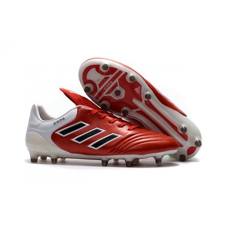 Botas de fútbol Adidas Copa 17.1 FG para Hombre Rojo Negro Blanco