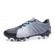 Zapatillas de fútbol Nike HyperVenom Phantom III FG Negro Gris