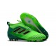 Zapatos de fútbol adidas Ace 17+ Purecontrol FG Verde Negro
