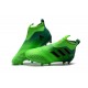Zapatos de fútbol adidas Ace 17+ Purecontrol FG Verde Negro