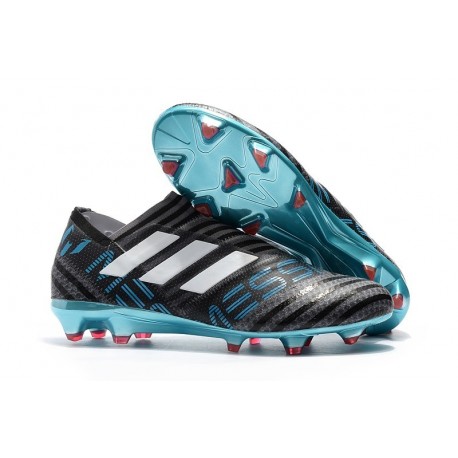 Adidas Nemeziz 17+ 360 Agility FG para Hombre Gris Blanco Negro