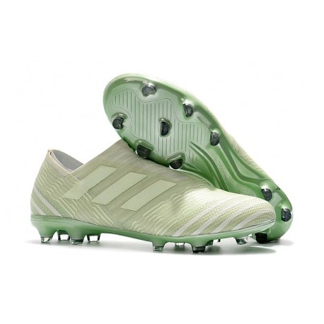 Zapatos de fútbol Adidas Nemeziz 17+ 360 Agility FG Verde