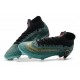 Nuevo Botas de fútbol Nike Mercurial Superfly VI Club Ronaldo FG Azul Turquesa Dorado Negro