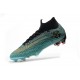 Nuevo Botas de fútbol Nike Mercurial Superfly VI Club Ronaldo FG Azul Turquesa Dorado Negro