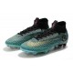 Nuevo Botas de fútbol Nike Mercurial Superfly VI Club Ronaldo FG Azul Turquesa Dorado Negro