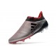 Botas de fútbol Adidas X 17+ Purespeed FG Hombre Plateado Rojo Negro