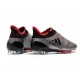 Botas de fútbol Adidas X 17+ Purespeed FG Hombre Plateado Rojo Negro