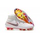 Nuevo Baratas Botas de fútbol Nike Magista Obra 2 FG Blanco Gris Crimson