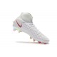 Nuevo Baratas Botas de fútbol Nike Magista Obra 2 FG Blanco Gris Crimson