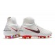 Nuevo Baratas Botas de fútbol Nike Magista Obra 2 FG Blanco Gris Crimson