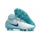 Zapatillas de fútbol Nike Magista Obra II FG Blanco Azul
