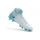 Zapatillas de fútbol Nike Magista Obra II FG Blanco Azul