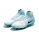 Zapatillas de fútbol Nike Magista Obra II FG Blanco Azul