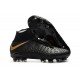 Nuevo Botas de fútbol Nike Hypervenom Phantom III DF FG Negro Oro