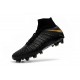 Nuevo Botas de fútbol Nike Hypervenom Phantom III DF FG Negro Oro