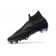 Zapatillas de fútbol Nike Mercurial Superfly VI 360 Elite FG Para Hombre Todo Negro