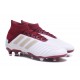 Botas de fútbol Adidas Predator 18.1 FG Blanco Rojo