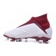 Nuevo Botas de fútbol Adidas Predator 18+ FG Blanco Rojo