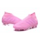 Zapatillas de fútbol Adidas Predator 18+ FG Para Hombre Rosa