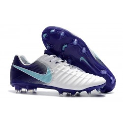 Botas Baratas Nike Tiempo Legend VII FG Blanco Morado