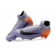 Zapatillas de fútbol Nike Mercurial Superfly VI 360 Elite FG Para Hombre Púrpura Naranja Negro