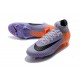 Zapatillas de fútbol Nike Mercurial Superfly VI 360 Elite FG Para Hombre Púrpura Naranja Negro