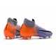 Zapatillas de fútbol Nike Mercurial Superfly VI 360 Elite FG Para Hombre Púrpura Naranja Negro