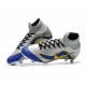 Zapatillas de fútbol Nike Mercurial Superfly VI 360 Elite FG Para Hombre Amarillo Azul Plateado