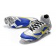 Zapatillas de fútbol Nike Mercurial Superfly VI 360 Elite FG Para Hombre Amarillo Azul Plateado