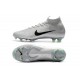 Zapatillas de fútbol Nike Mercurial Superfly VI 360 Elite FG Para Hombre Gris Plateado