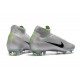 Zapatillas de fútbol Nike Mercurial Superfly VI 360 Elite FG Para Hombre Gris Plateado